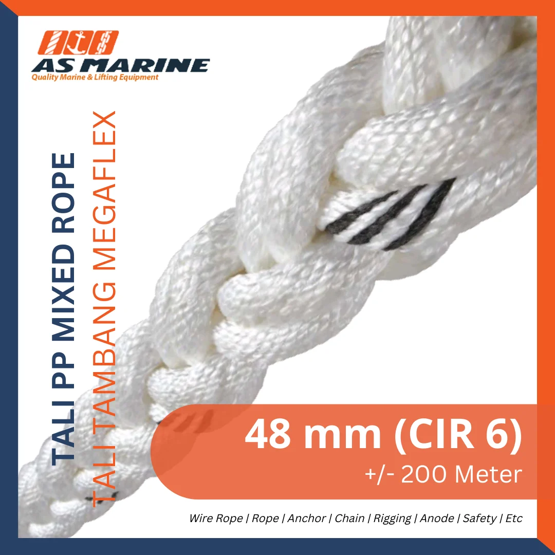 tali pp mixed rope 48 mm cir 6